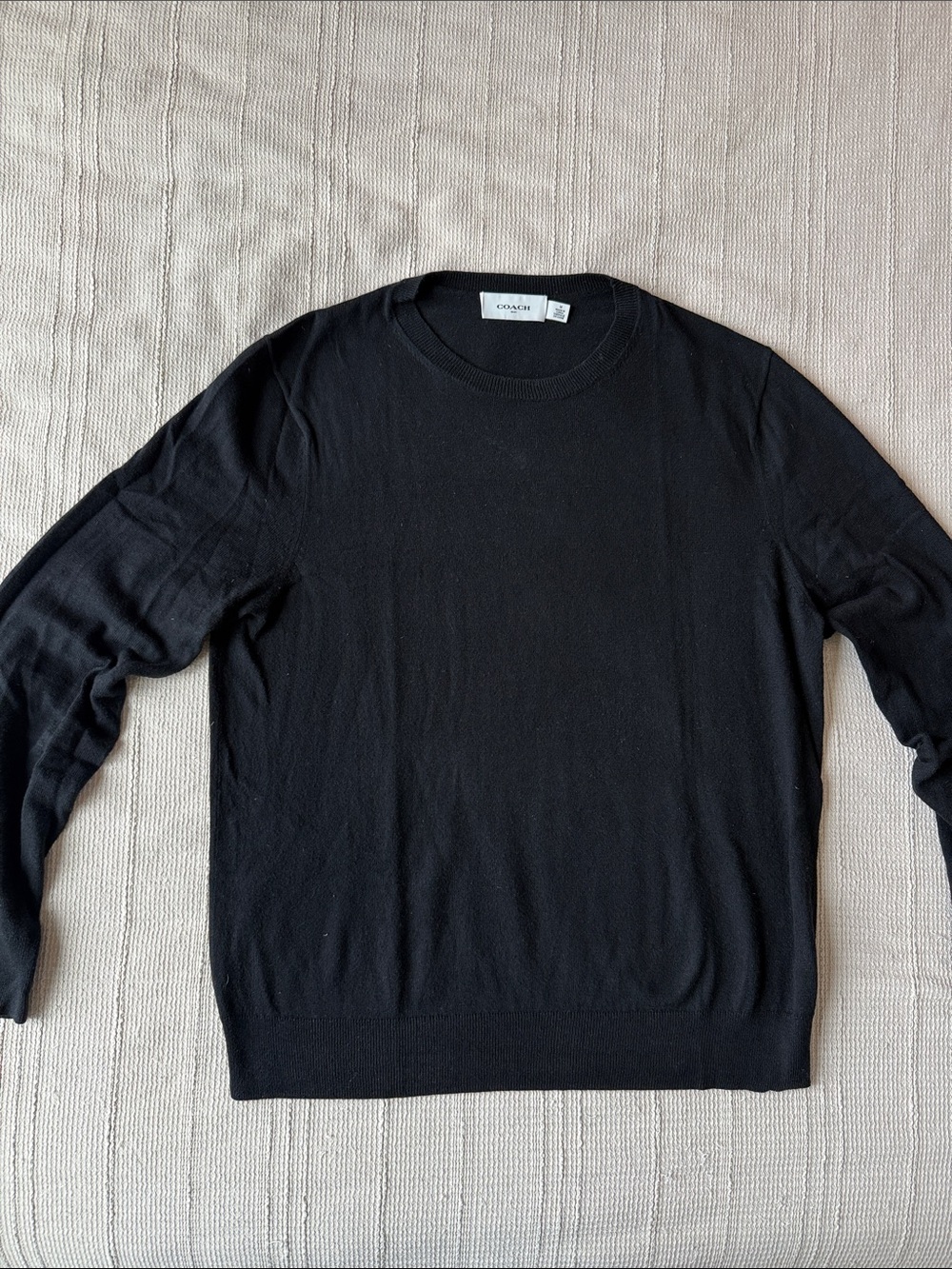 Coach Black Sweater
